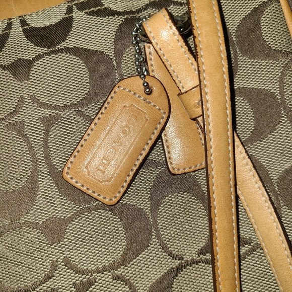 COACH vintage Signature Tote 6090 shoulder bag - Picture 9 of 17